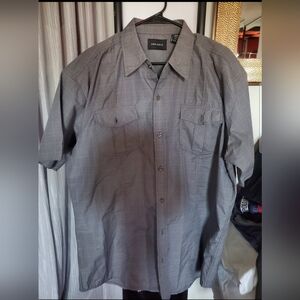 Arcadia Men's Charcoal Button Down Shirt